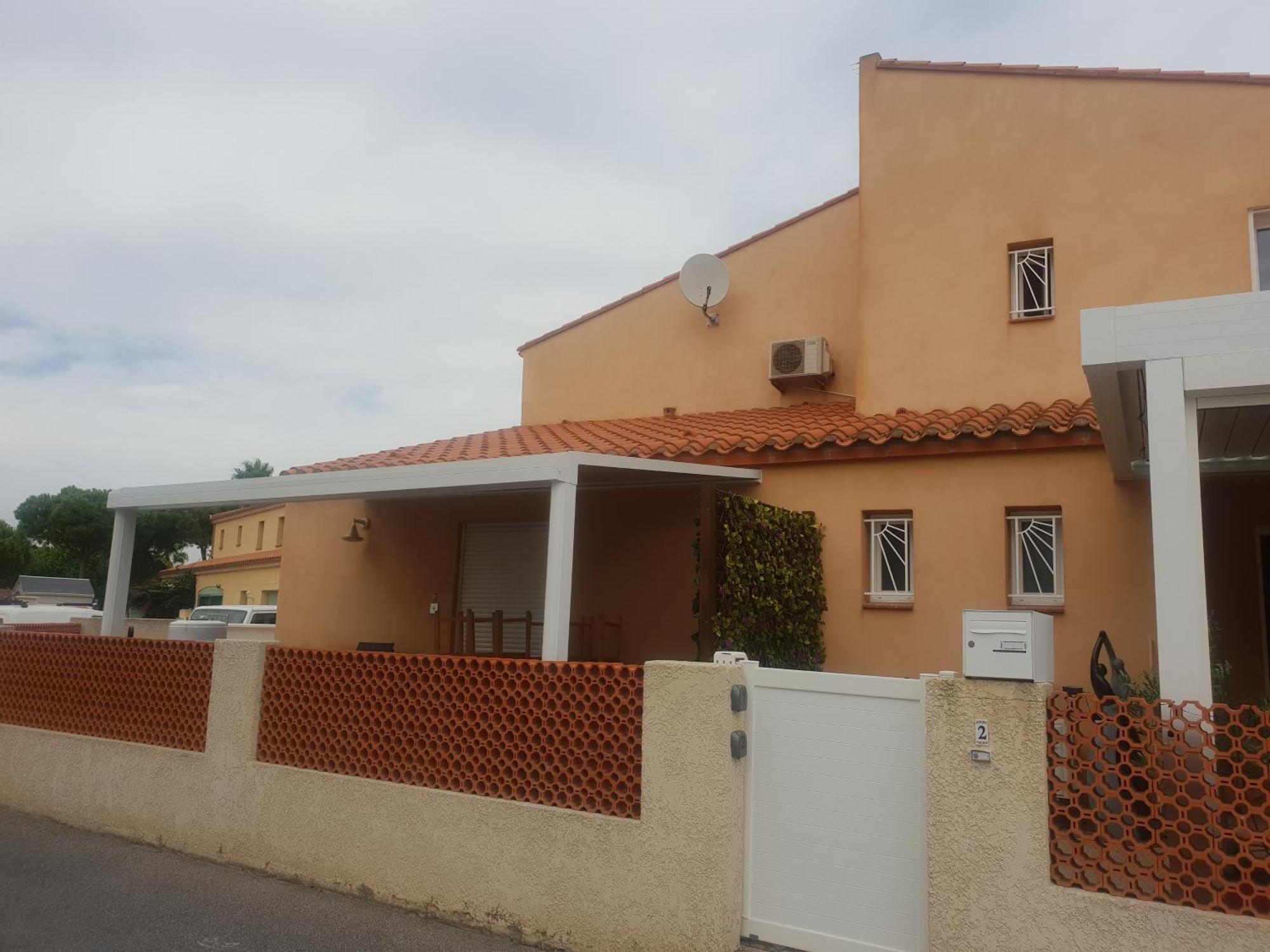 Reve Mediterraneen, Le Bonheur Est Dans Ma Maison Le Barcarès Exterior foto